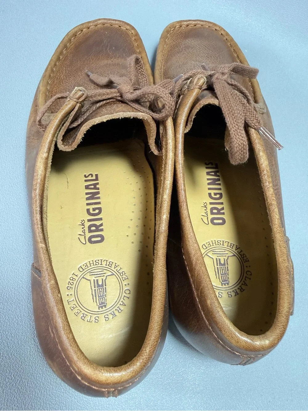 Clarks originals wallabee